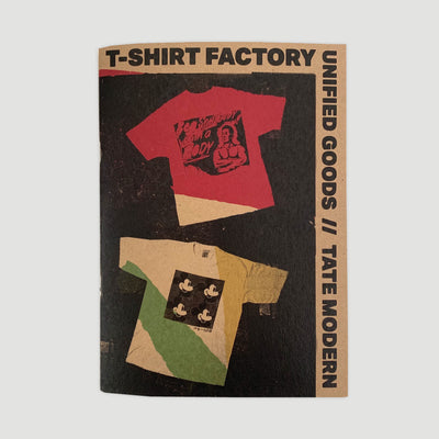 Unified Goods x Tate Modern 'T-Shirt Factory' Zine