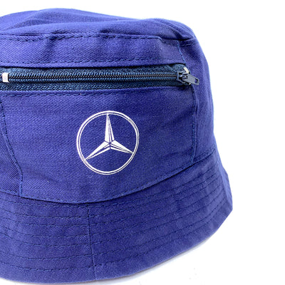 90's Mercedes Benz Bucket Zip Stash Hat