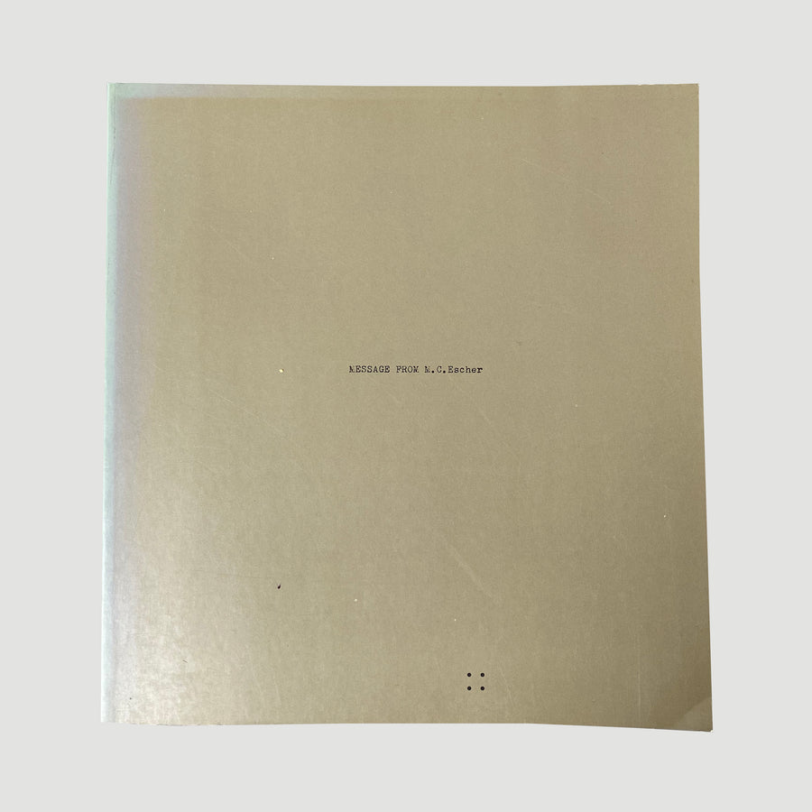 1986 Message from Escher Book