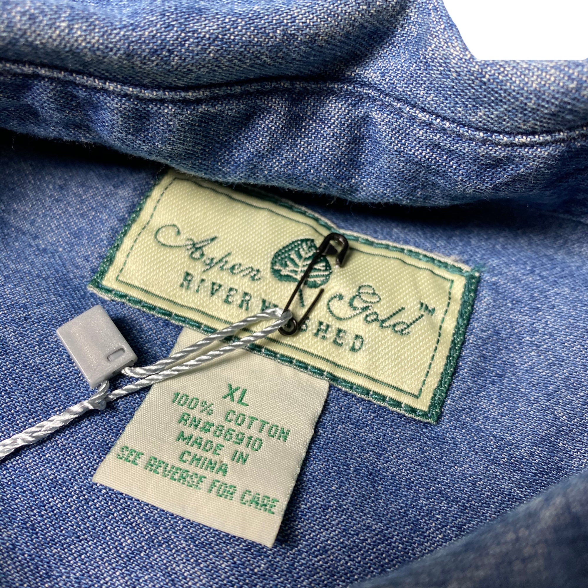 Mid 90's Bose Denim Chambray Work Shirt