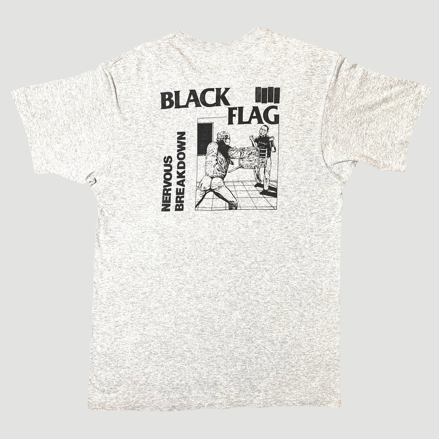 Mid 90's Black Flag Nervous Breakdown T-Shirt