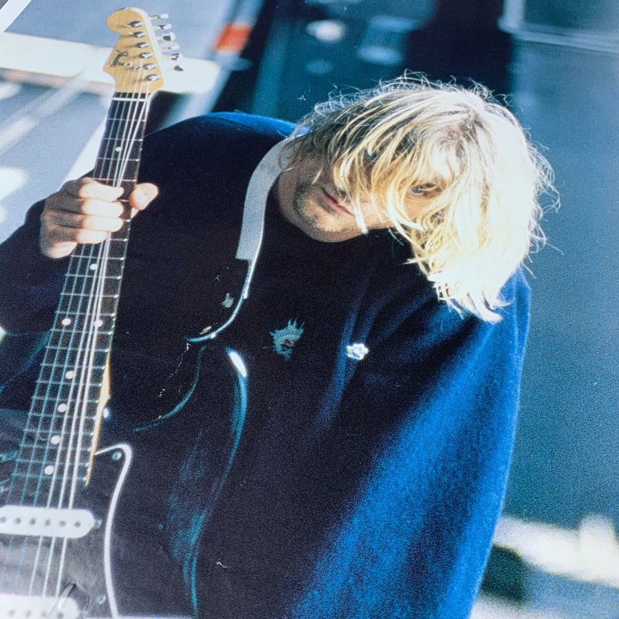 Early 90's Nirvana Kurt Cobain Poster