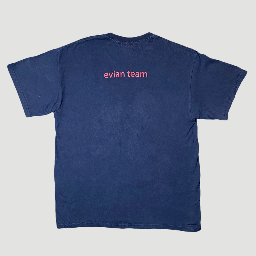 Late 90's Evian Team Staff T-Shirt