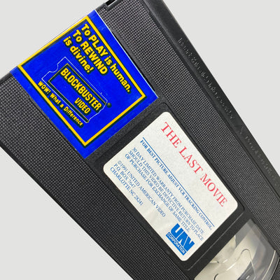 1991 'The Last Movie' VHS