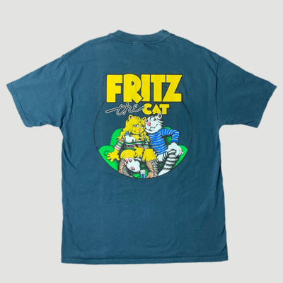 1997 Robert Crumb Fritz The Cat T-Shirt