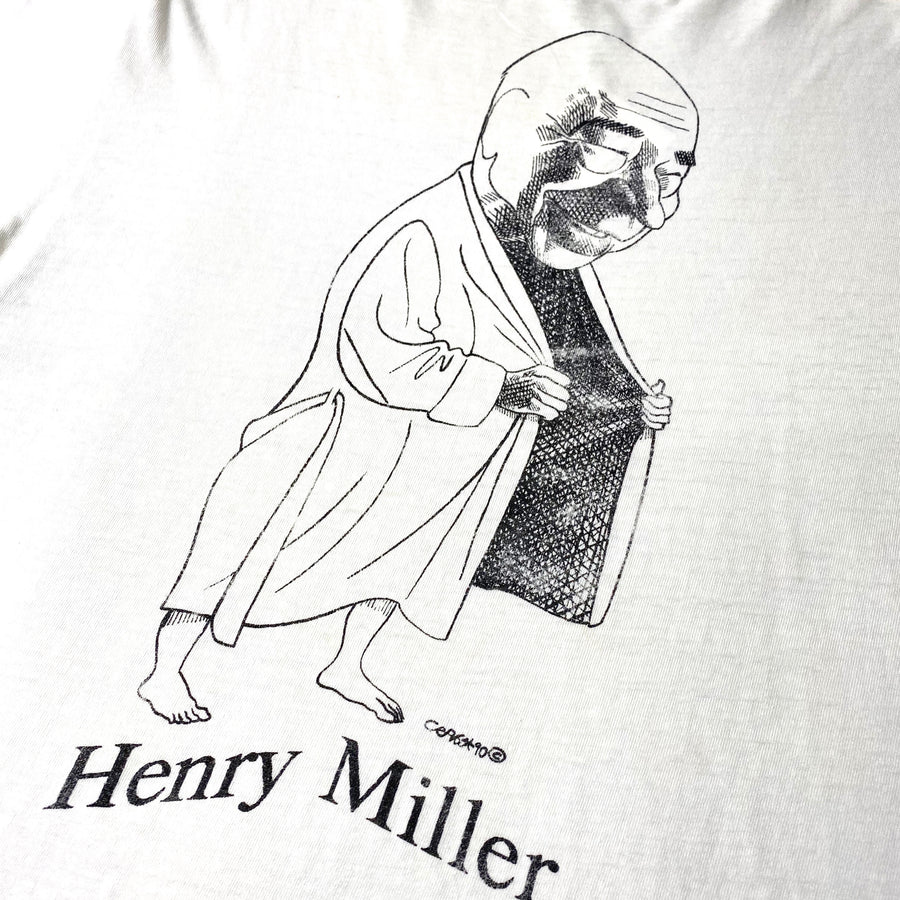 Early 90's Henry Miller Largely Literary T-Shirt