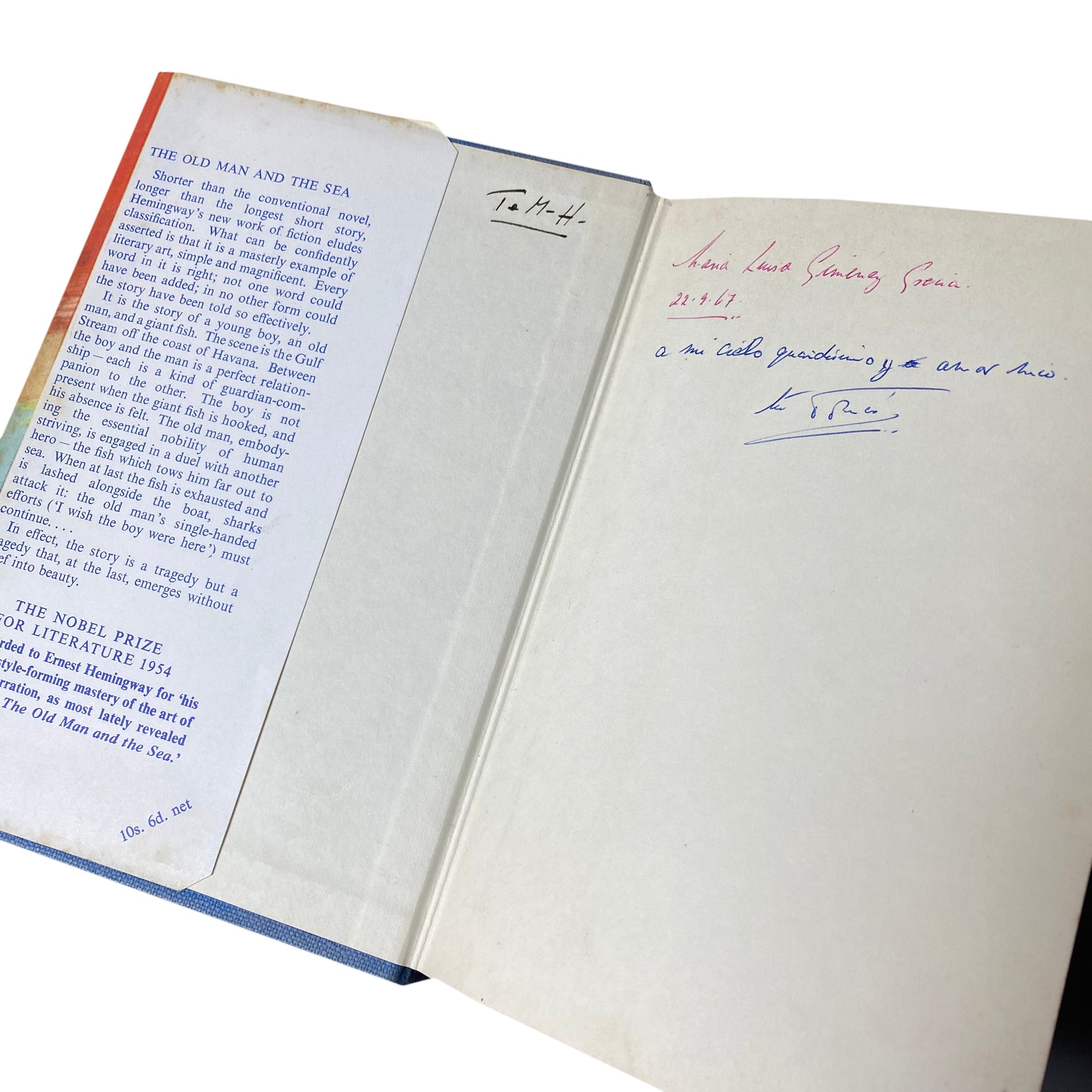1966 Ernest Hemingway ‘The Old Man and the Sea’