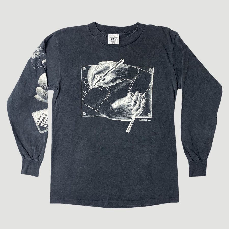 Early 90s M.C. Escher Long Sleeve