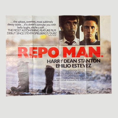 1984 Repo Man UK Quad Poster