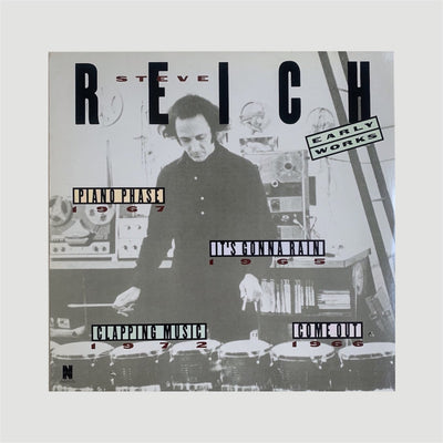 1987 Steve Reich Early Works LP