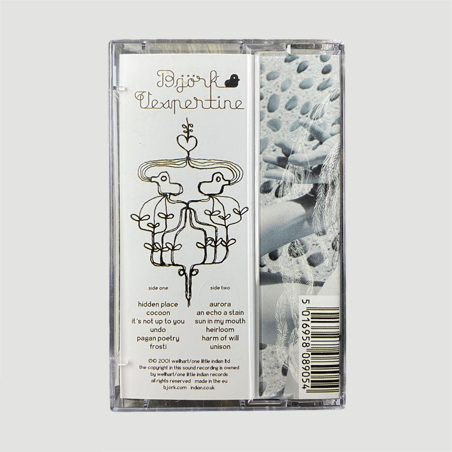 2019 Bjork Vespertine Limited White Cassette