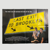 1989 Last Exit To Brooklyn UK Quad Poster