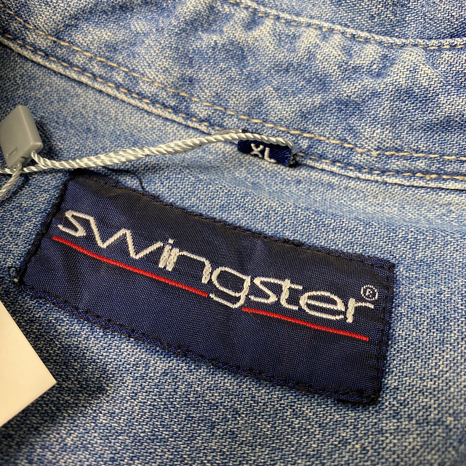 90's Tupperware Denim Chambray Work Shirt