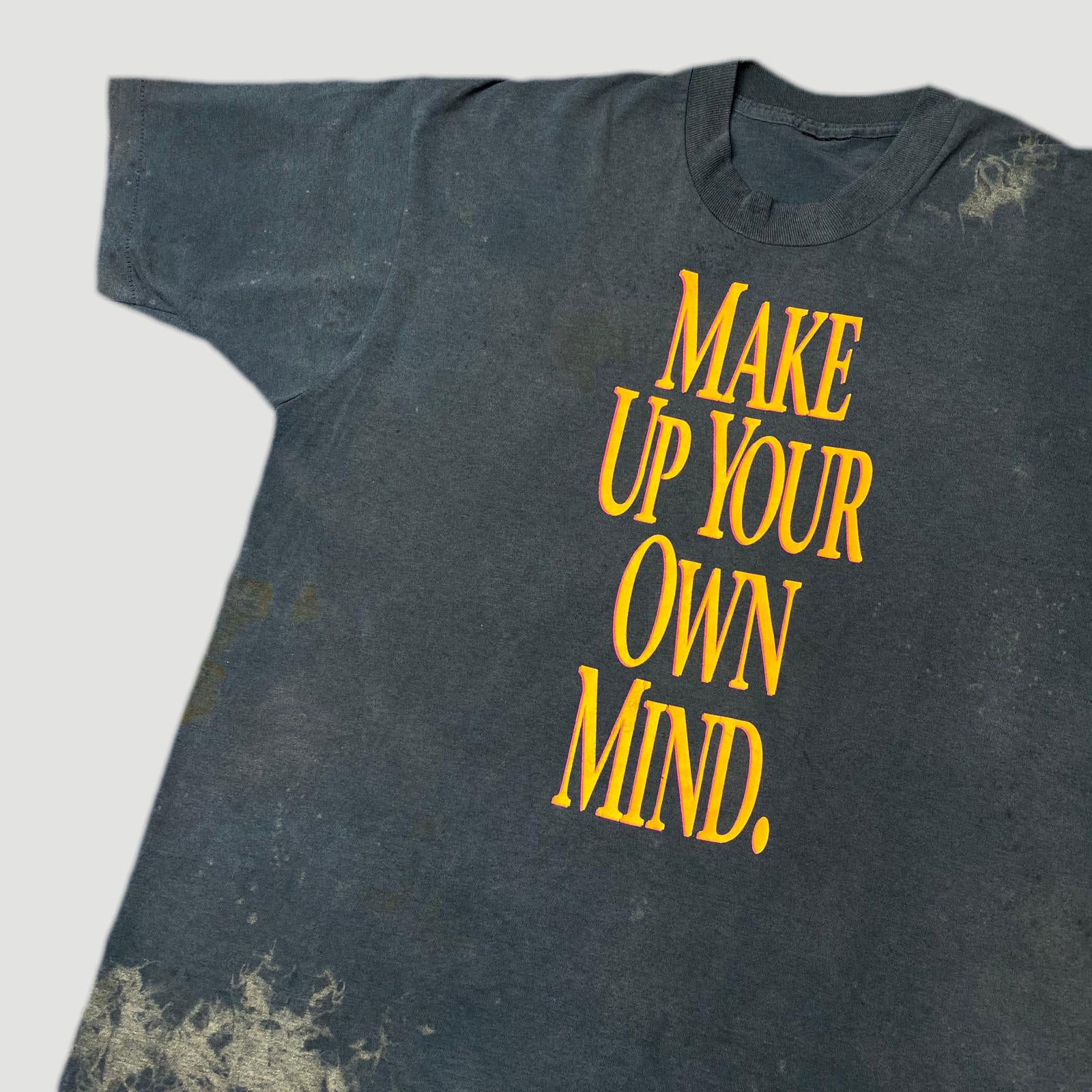 Early 90's Commodore Amiga 'Make Up Your Own Mind' T-Shirt