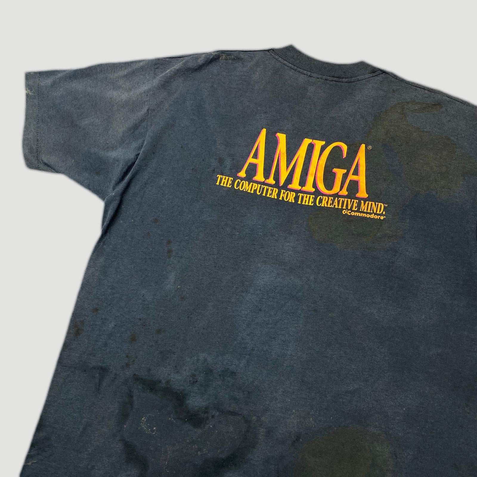 Early 90's Commodore Amiga 'Make Up Your Own Mind' T-Shirt