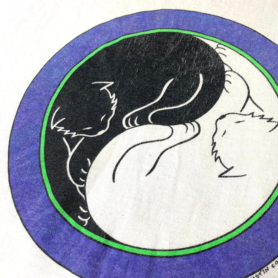 Early 90's Cat Yin Yang T-Shirt