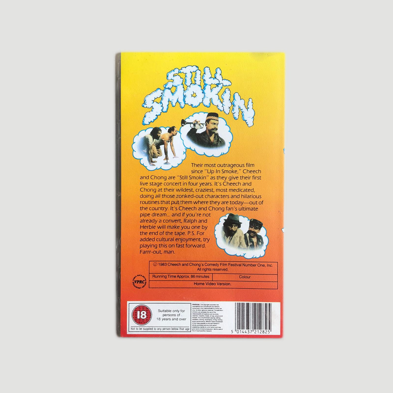 1985 Cheech & Chong 'Still Smokin' VHS