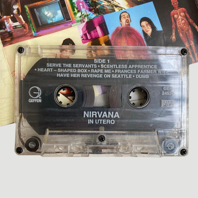 1993 Nirvana 'In Utero' UK Cassette