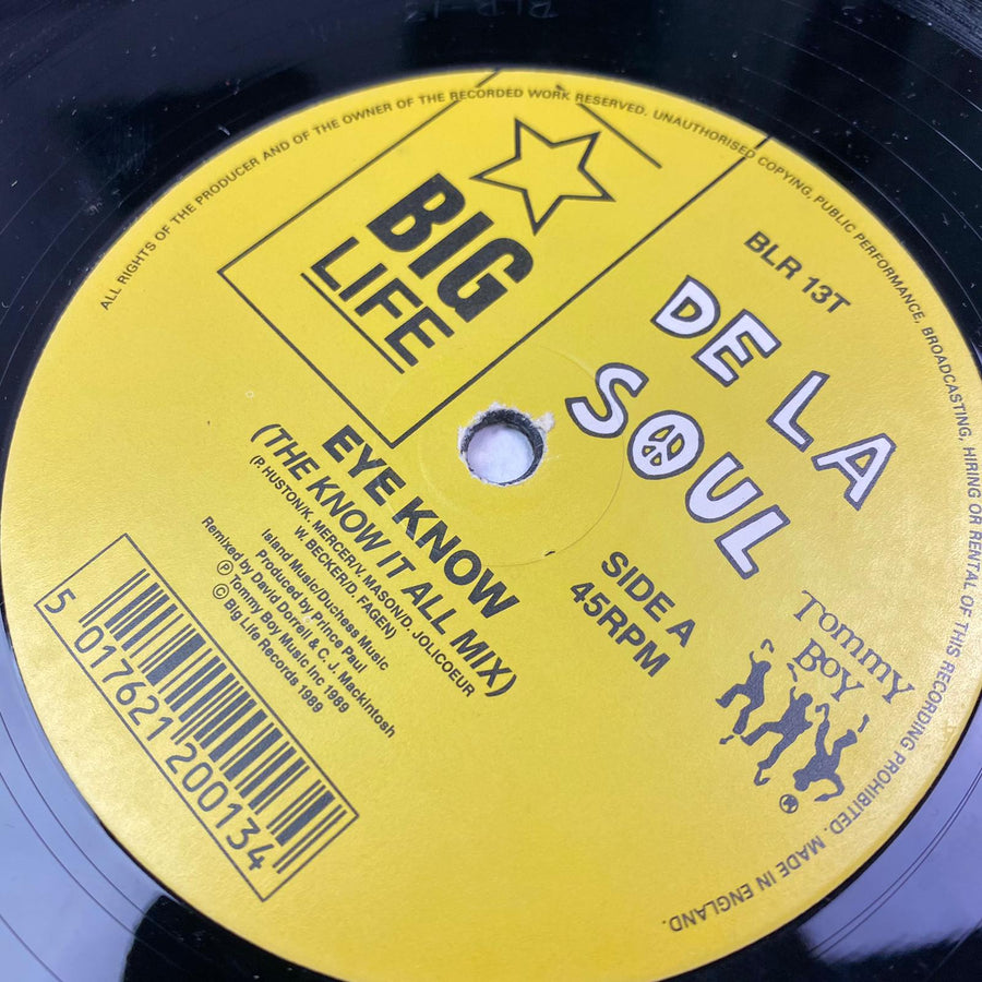 1989 De La Soul ‘Eye Know’ 12” Single