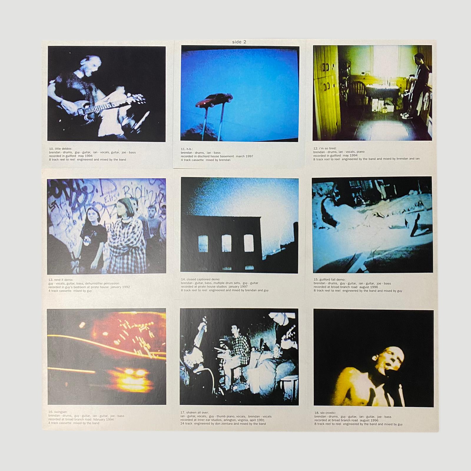 1999 Fugazi 'Instrument Soundtrack' LP