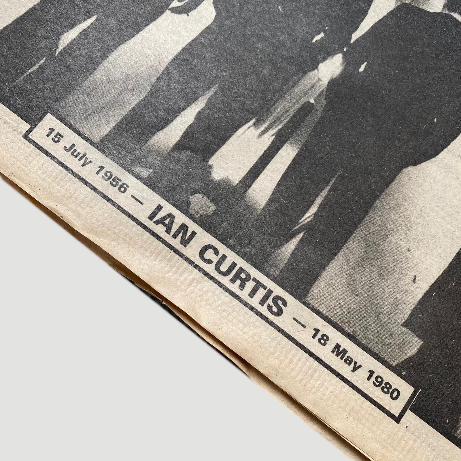 1980 NME Magazine Ian Curtis Memorial Issue