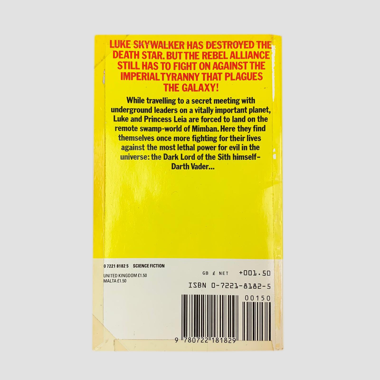 1978 Alan Dean Foster 'Splinter of the Mind's Eye'