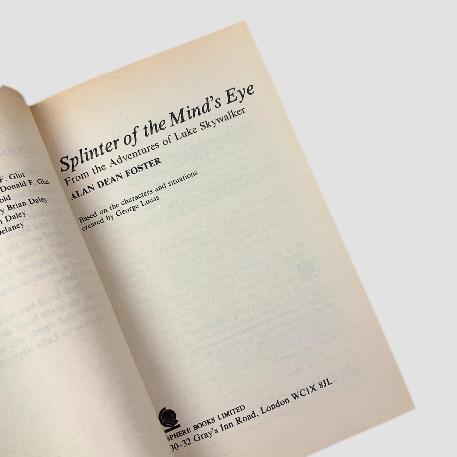 1978 Alan Dean Foster 'Splinter of the Mind's Eye'