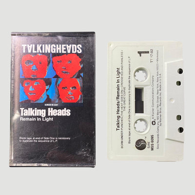 1980 Talking Heads 'Remain In Light' Cassette