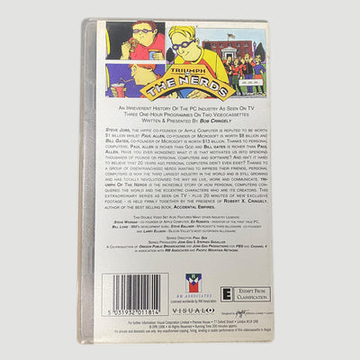 1996 Triumph Of The Nerds VHS Set