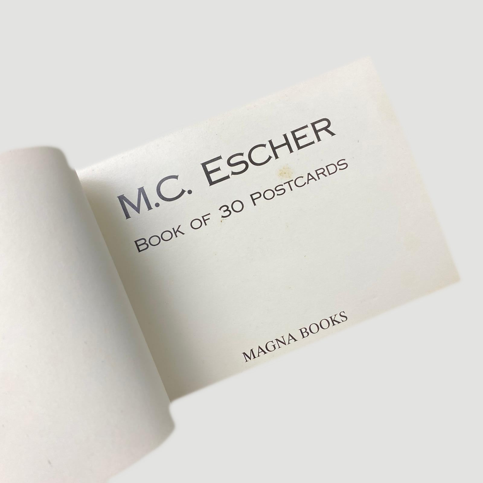 1990 M.C. Escher Postcard Set