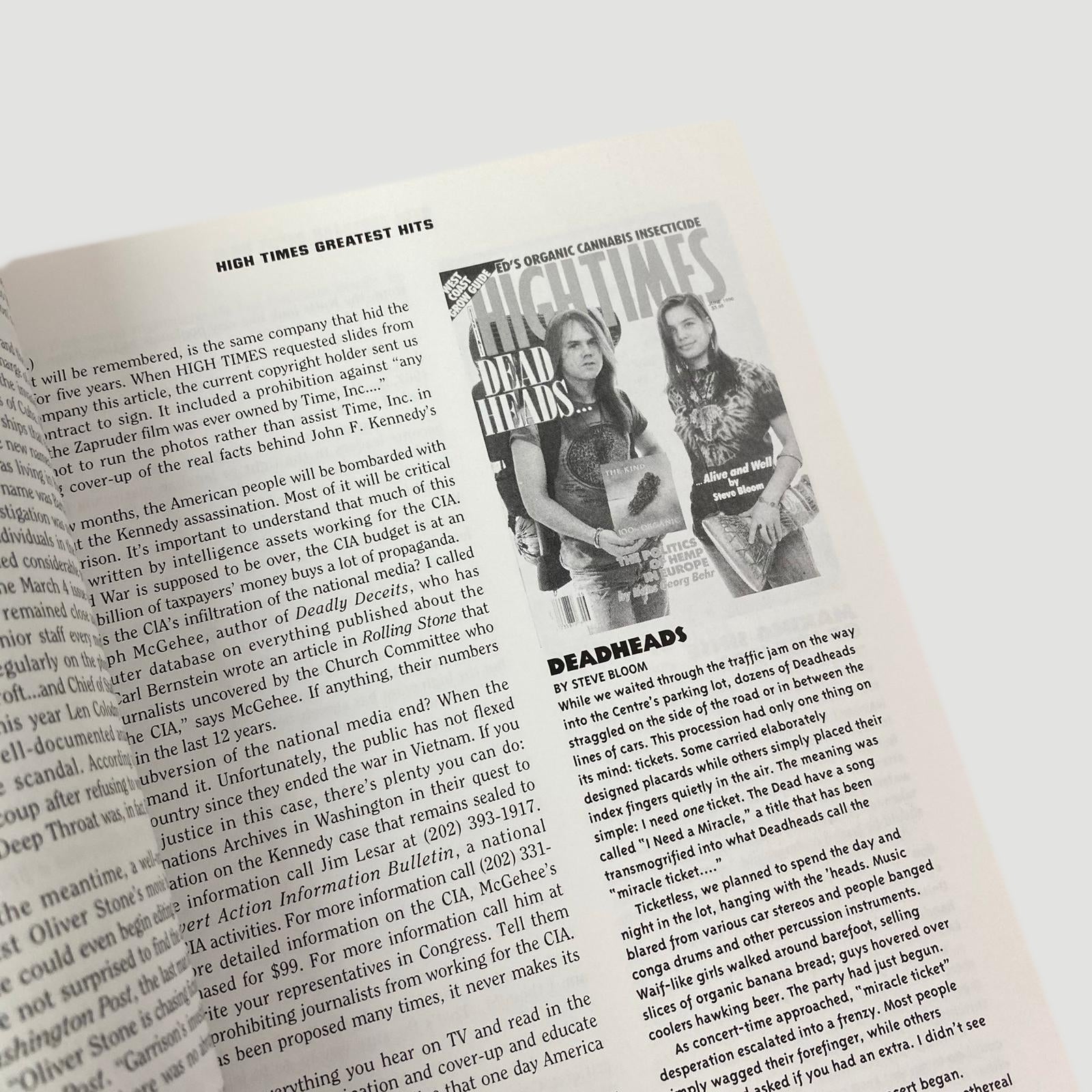 1994 High Times ‘Greatest Hits’ book