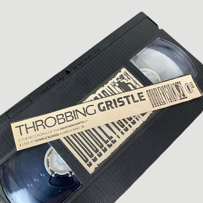 1983 Throbbing Gristle Heathen Earth Live at Oundle School VHS