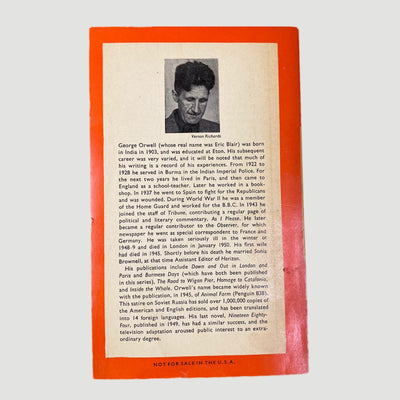 1958 George Orwell 'Nineteen Eighty-Four' Penguin