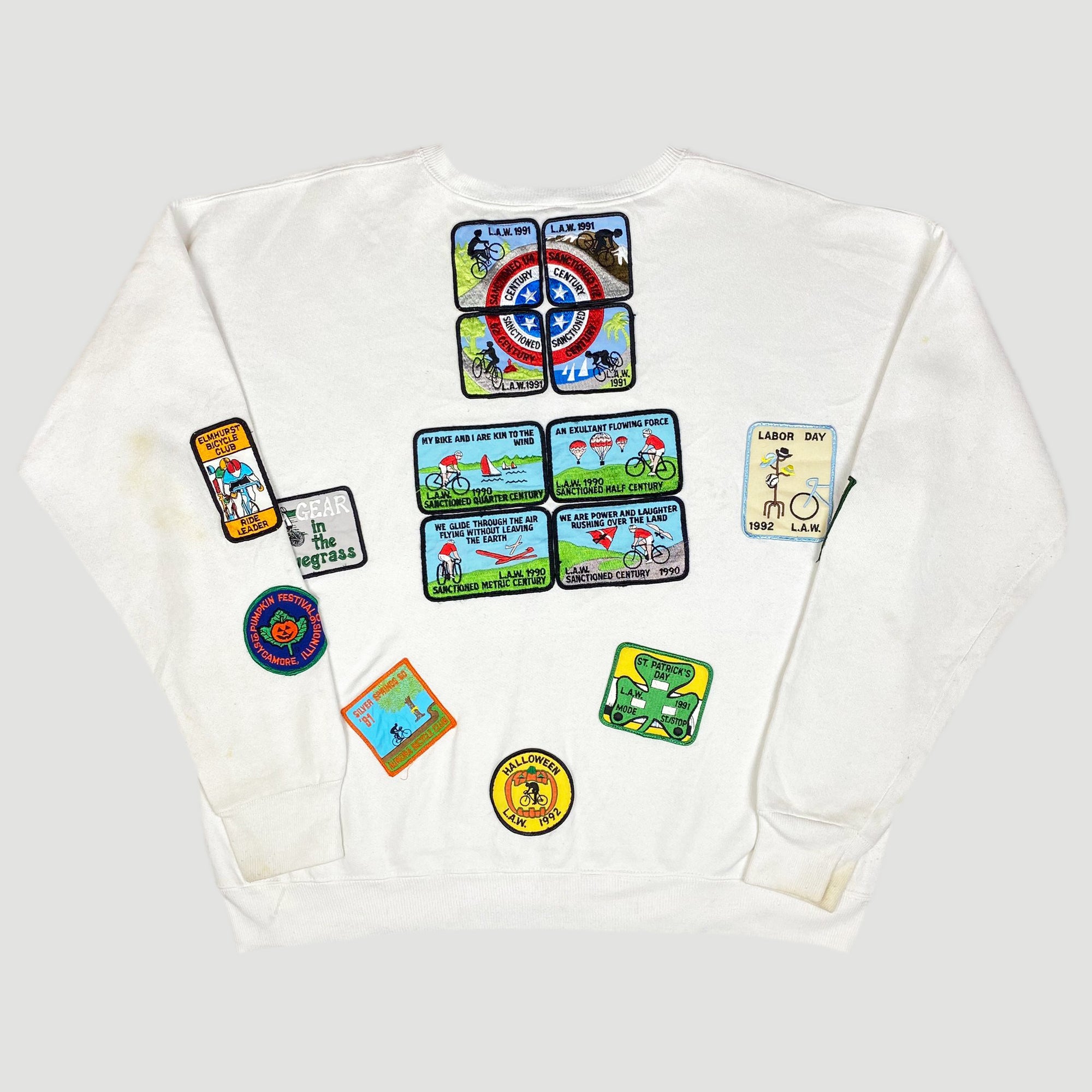 1990 Eco Recycle Biking Sweatshirt