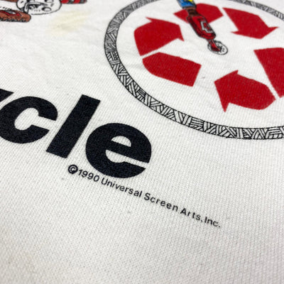 1990 Eco Recycle Biking Sweatshirt