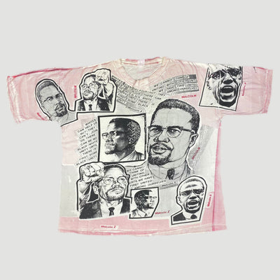 90's Malcolm X All Over Print T-Shirt