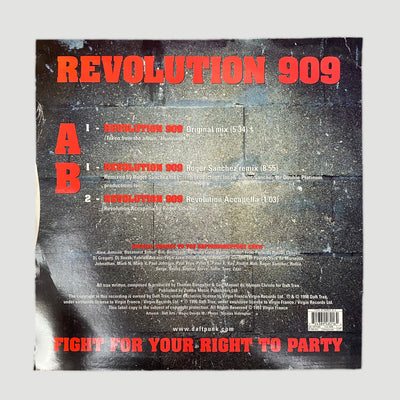 1998 Daft Punk Revolution 909 Vinyl Single