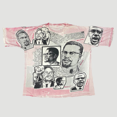 90's Malcolm X All Over Print T-Shirt