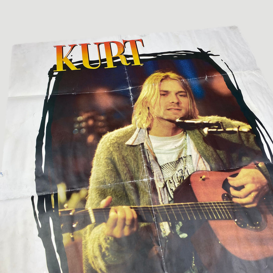 1995 Nirvana Unplugged in New York Door Poster