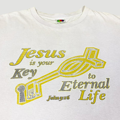 00's Jesus is the Key to Eternal Life T-Shirt