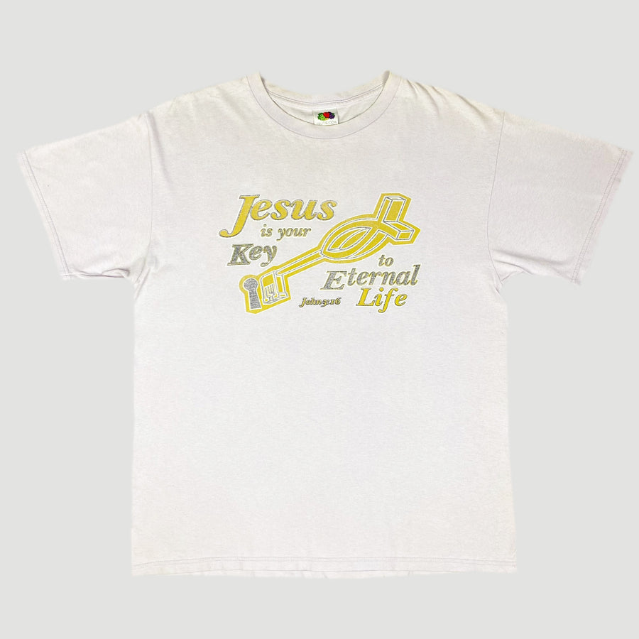 00's Jesus is the Key to Eternal Life T-Shirt