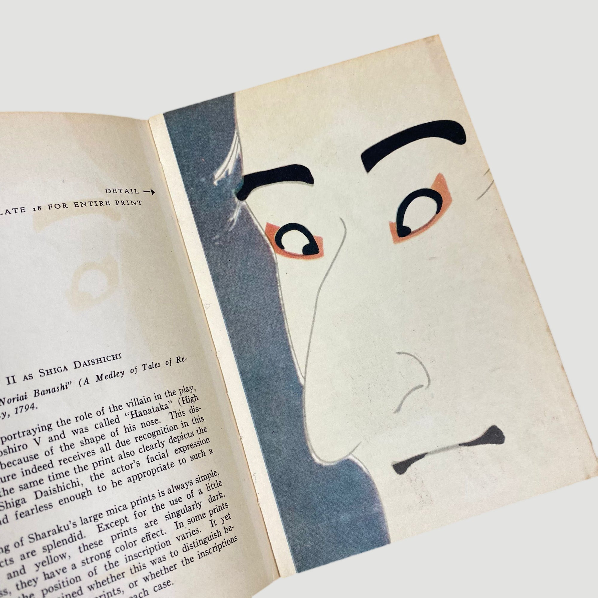 1955 Library of Japanese Art : Toshusai Sharaku