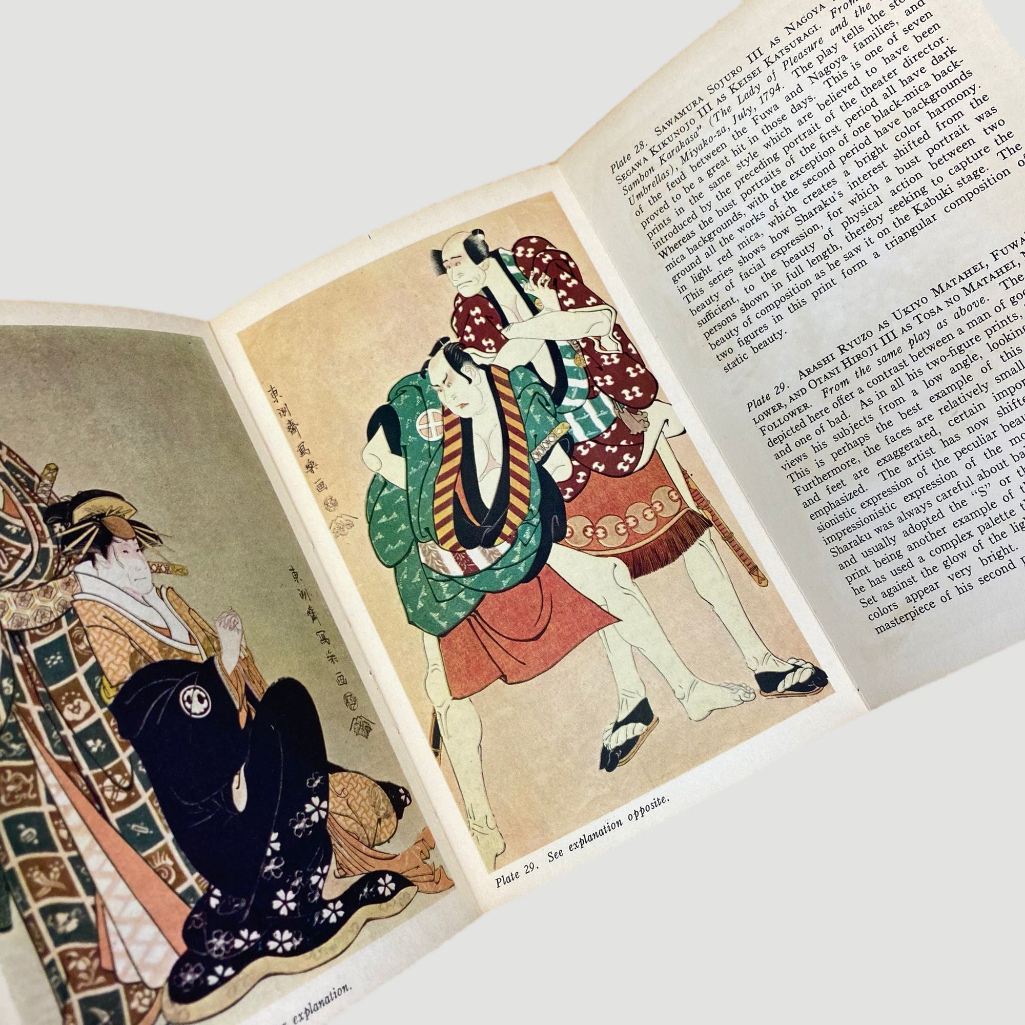 1955 Library of Japanese Art : Toshusai Sharaku