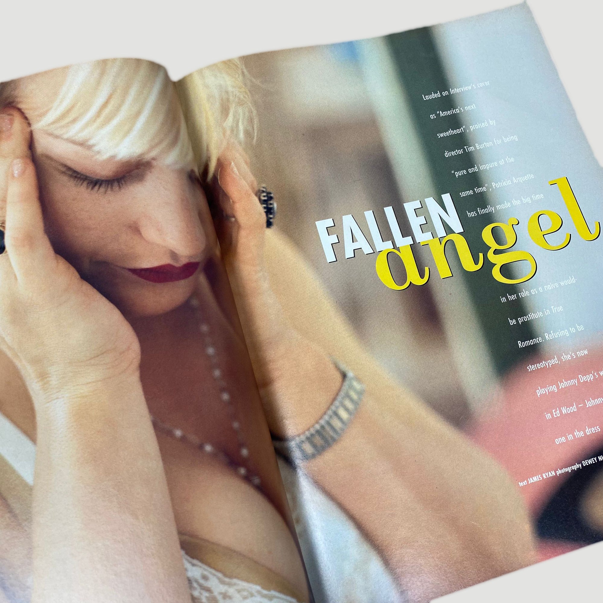 1993 The Face Patricia Arquette Issue