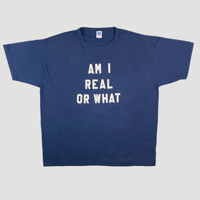 90's 'Am I Real Or What' Russell Athletic T-Shirt