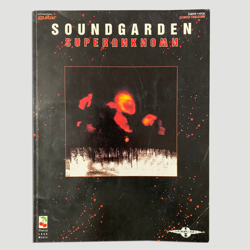 1995 Soundgarden Superunknown Guitar/Vocal Book