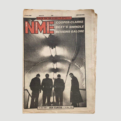 1980 NME Magazine Ian Curtis Memorial Issue (missing pages)