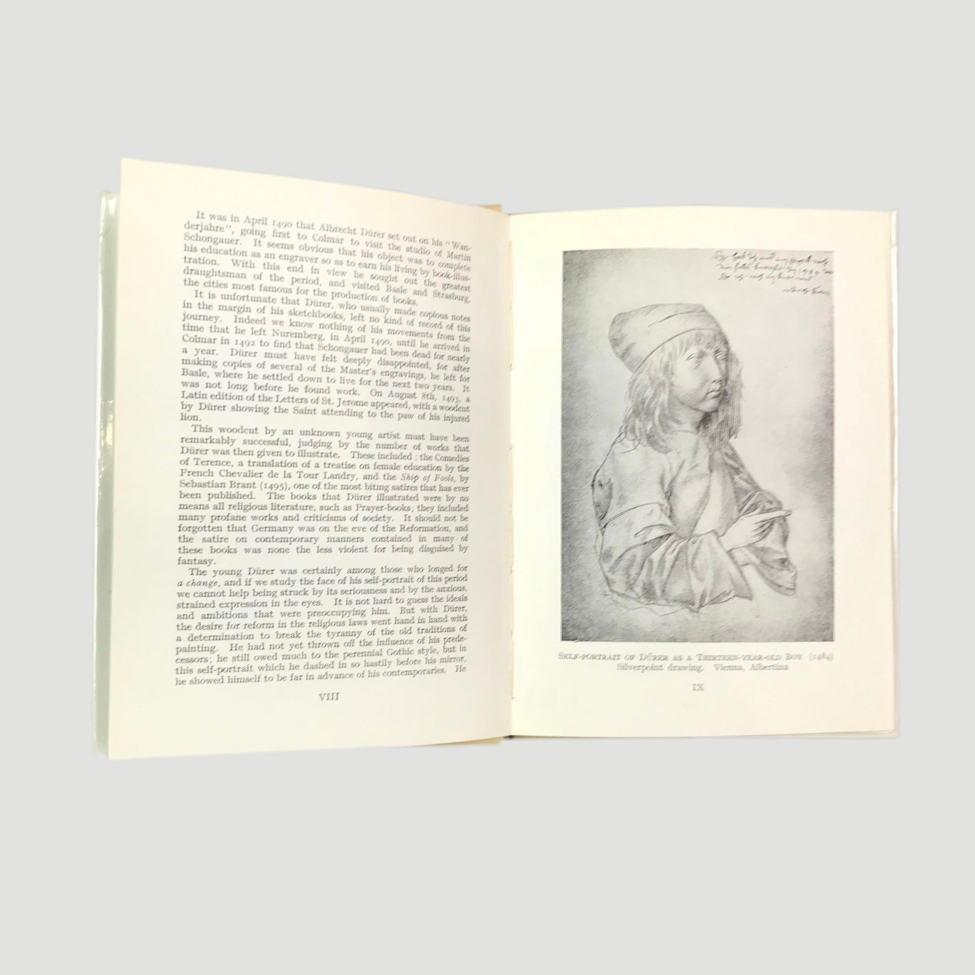 1954 Albrecht Durer Book