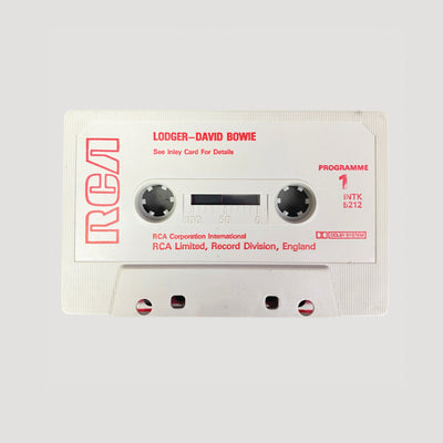 80's David Bowie Lodger Cassette