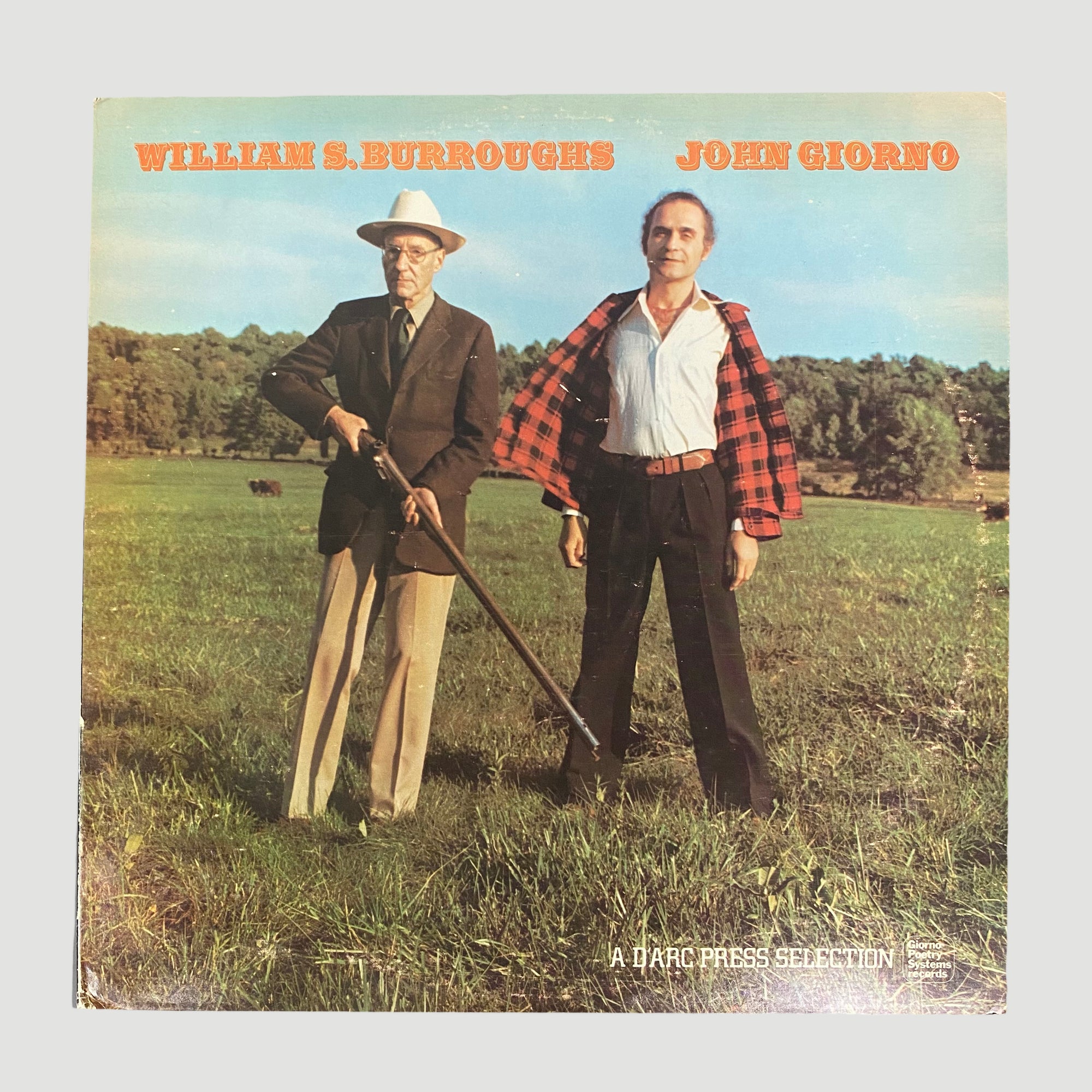 1975 William Burroughs & John Giorno Gatefold 2xLP